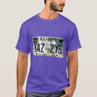 Übernatürlicher Impala Kansas Schild T-Shirt