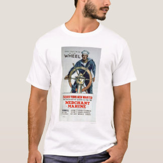 Übernimm das Steuer - Handelsmarine (US02058) T-Shirt