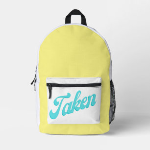 übernommen bedruckter rucksack