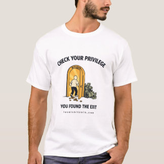 Überprüfe deine Privilegien - Bitcoin Herren T-Shi T-Shirt