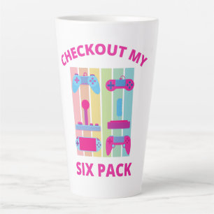 ÜBERPRÜFEN MEIN SECHS-PACK-Gamer Milchtasse