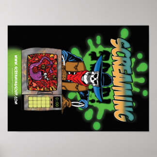 ÜBERPRÜFEN! Poster für das Dewest Microwave Logo