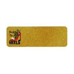 Überprüfen Sie die Adressenmarkierungen der Heels