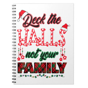 Überprüfen Sie die Hallen, nicht Ihre Familie Notizblock