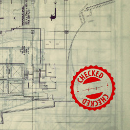 überprüft, Buchhalter, kleine Unternehmen Gummistempel