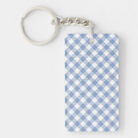 Überprüftes blaues Gingham-Classic-Muster