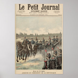 Überprüfung der Truppen Poster