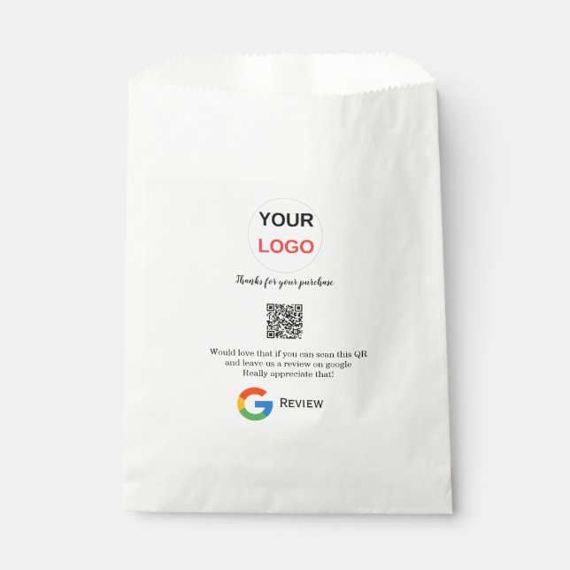 Überprüfung des Unternehmenslogos durch Google Prü Geschenktütchen (Vorderseite)