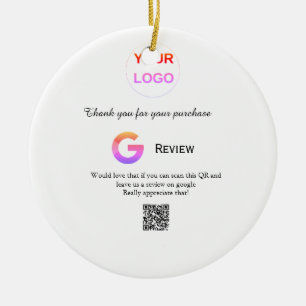 Überprüfung des Unternehmenslogos durch Google Prü Keramik Ornament