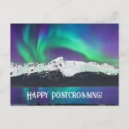 Überqueren der Nordlichter 1 - Postkarte