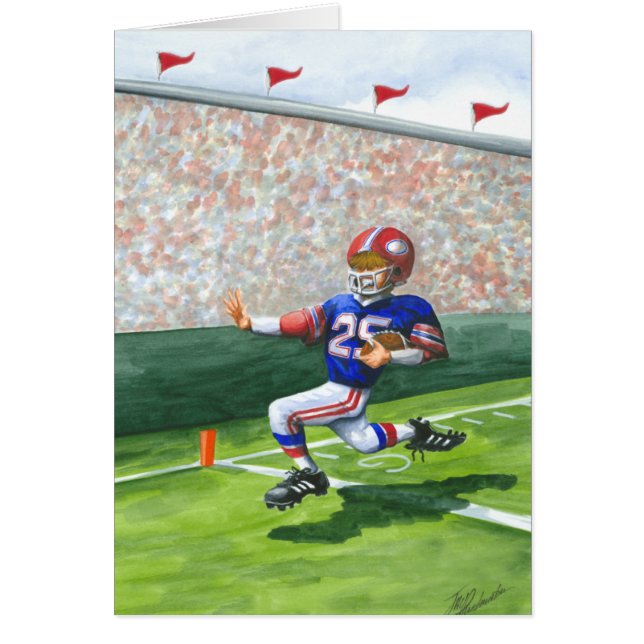 Überqueren der Ziellinie für einen Touchdown (Vorne)