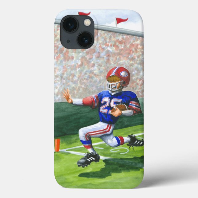 Überqueren der Ziellinie für einen Touchdown Case-Mate iPhone Hülle (Rückseite)