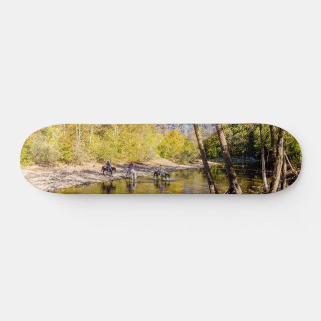 Überqueren des Buffalo River Skateboard Deck (Horizontal)