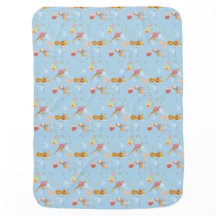 Überqueren Sie das Savanna Baby Blanket (blau)