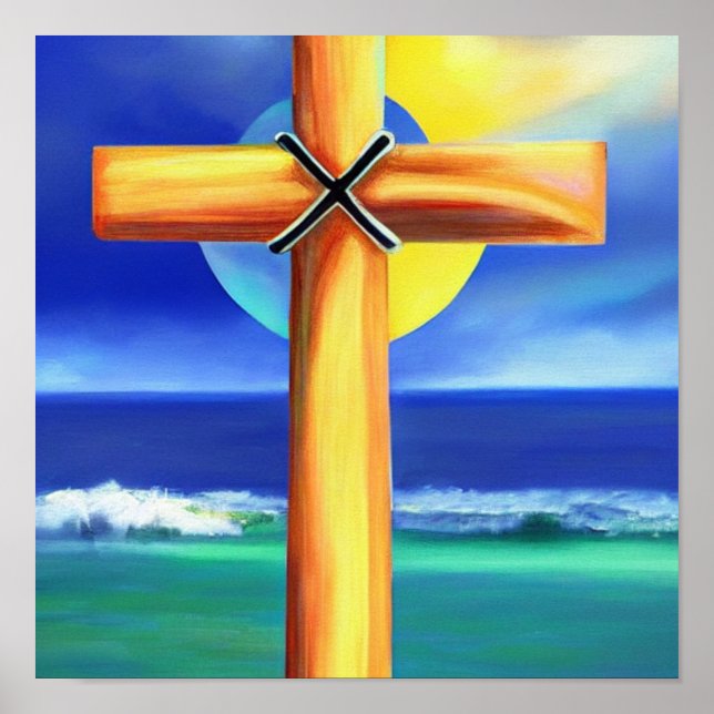 Überqueren Sie das Sea Poster (Vorne)