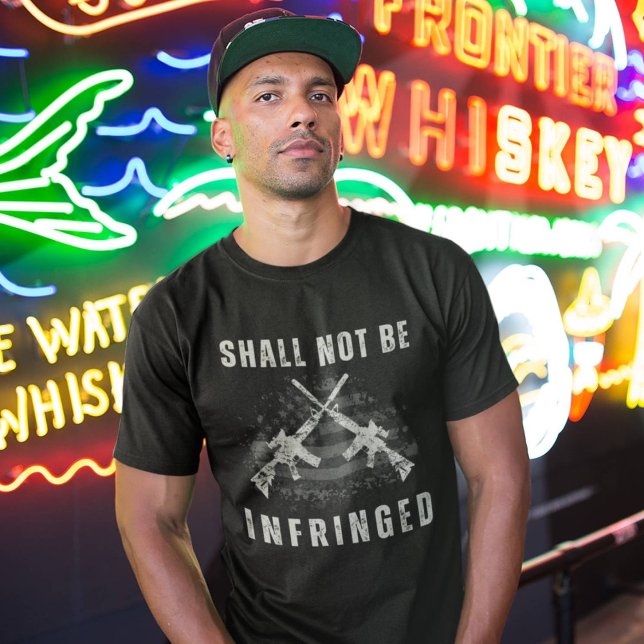 Überquerte Gewehre dürfen nicht gegen 2a verstoßen T-Shirt (Design available in many apparel types, sizes, colors and additional products. )