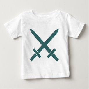 Überquerte Schwerter Baby T-shirt