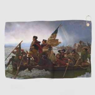Überquerung des Delaware 1776: General George Wash Golfhandtuch