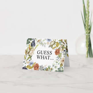 Überraschen Großeltern Karte