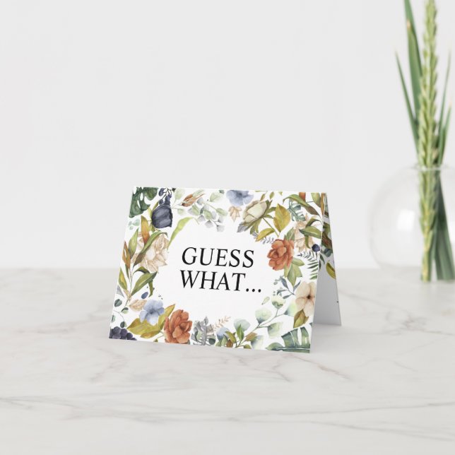 Überraschen Großeltern Karte (Vorderseite)