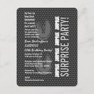 ÜBERRASCHEN Sie jeden möglichen Jahr-Geburtstag Einladung