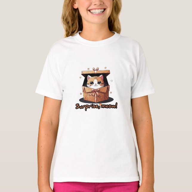 Überraschen T - Shirt, Katzensprung aus der Schach T-Shirt (Vorderseite)