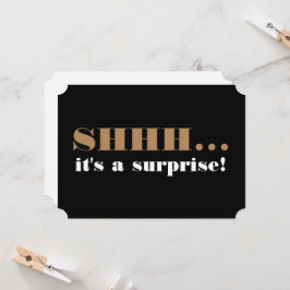 Überraschende Geburtstagsparty über dem Hügel Einladung