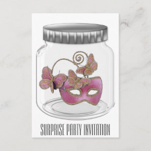 Überraschende Party Einladung