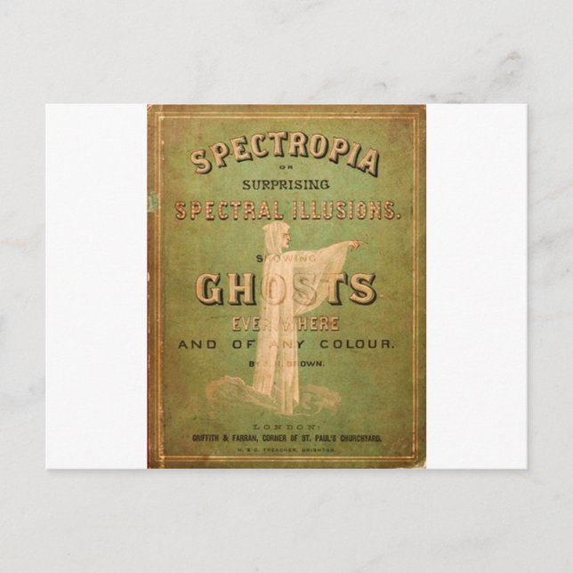 Überraschende SpektralIllusionen! Postkarte (Vorderseite)