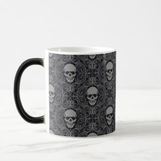 Überraschender Beängstigender Halloween-Skull-Tape Verwandlungstasse