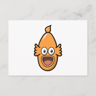 Überraschender Fisch. RSVP Karte