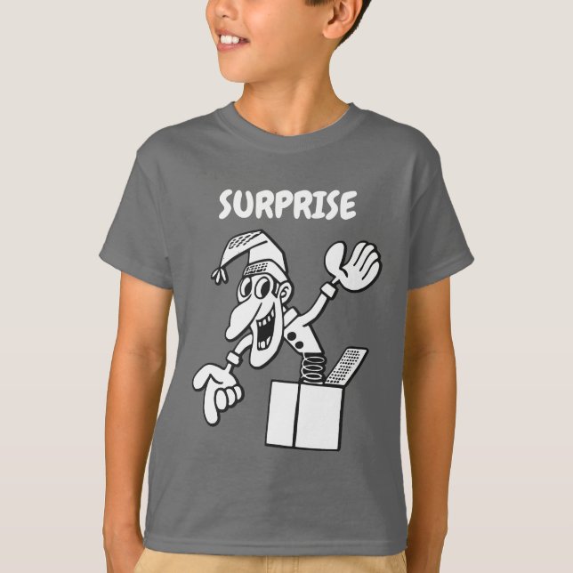 ÜBERRASCHENDER Jack im T - Shirt (Vorderseite)