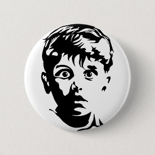 Überraschendes Abzeichen für Boy Graphic Art Stift Button