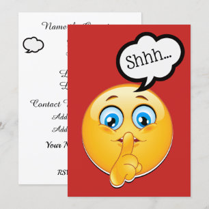 Überraschendes Party/Dusche Einladung