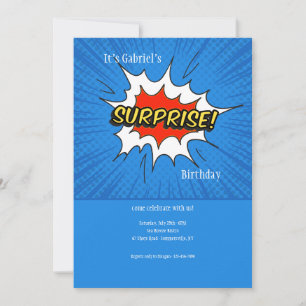 Überraschendes Party Einladung