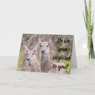 ÜBERRASCHT? WIR SIND! SIE SIND ***40*** KARTE