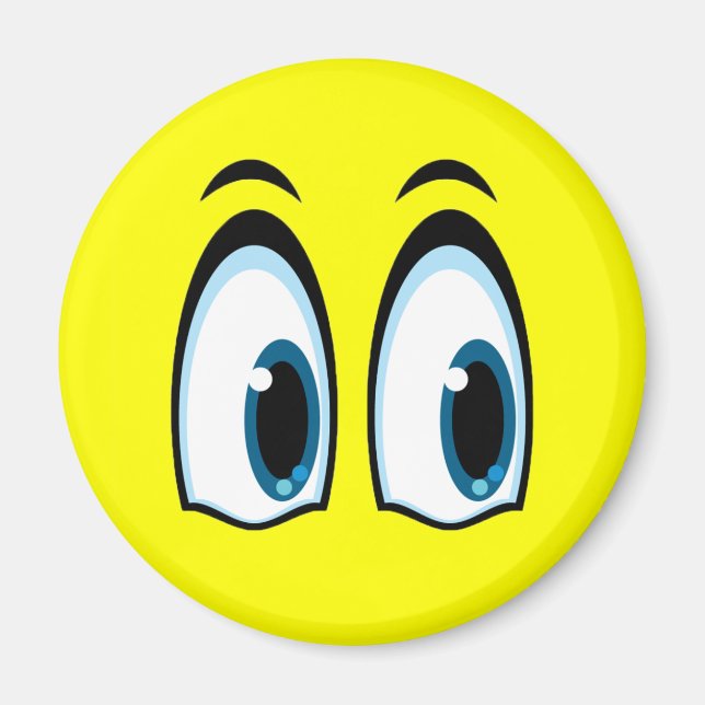 ÜBERRASCHTE AUGEN MAGNET (Vorne)