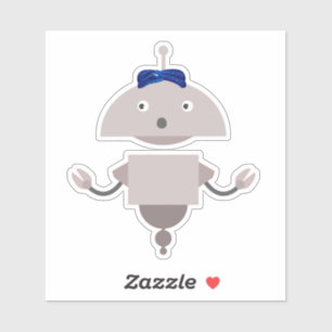 Überraschte Mia Aufkleber