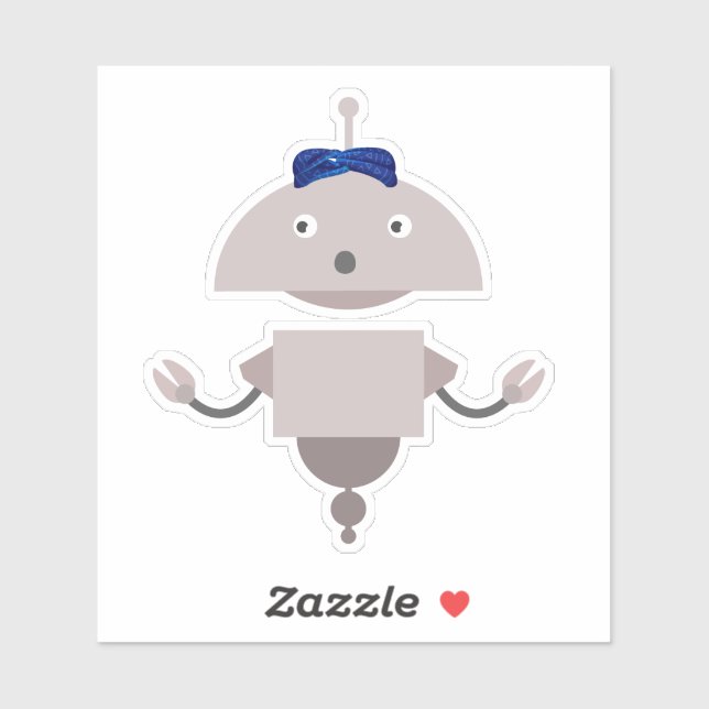 Überraschte Mia Aufkleber (Blatt)