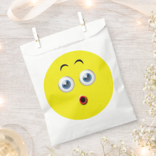 Überraschtes Emoji Geschenktütchen