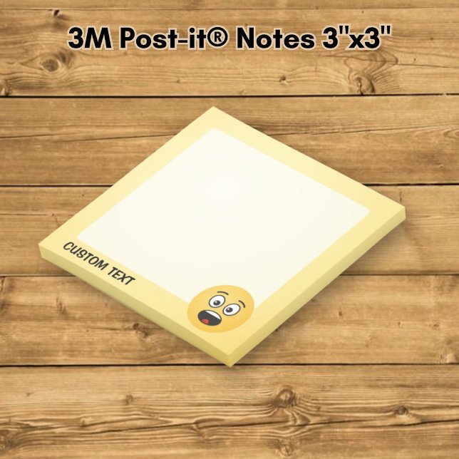 Überraschtes Gesicht Post-it Klebezettel (Von Creator hochgeladen)
