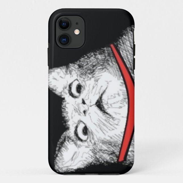 Überraschtes Katzen-Keuchen Meme - iPhone 5 Fall Case-Mate iPhone Hülle (Rückseite)