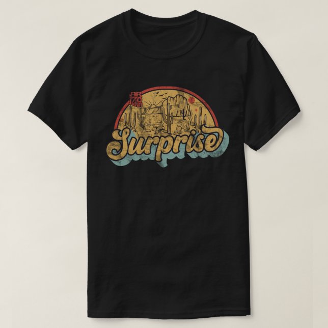 Überraschung, Arizona T-Shirt (Design vorne)