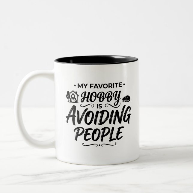 Überraschung Coffee Lovers Introvertiert Tasse (Links)