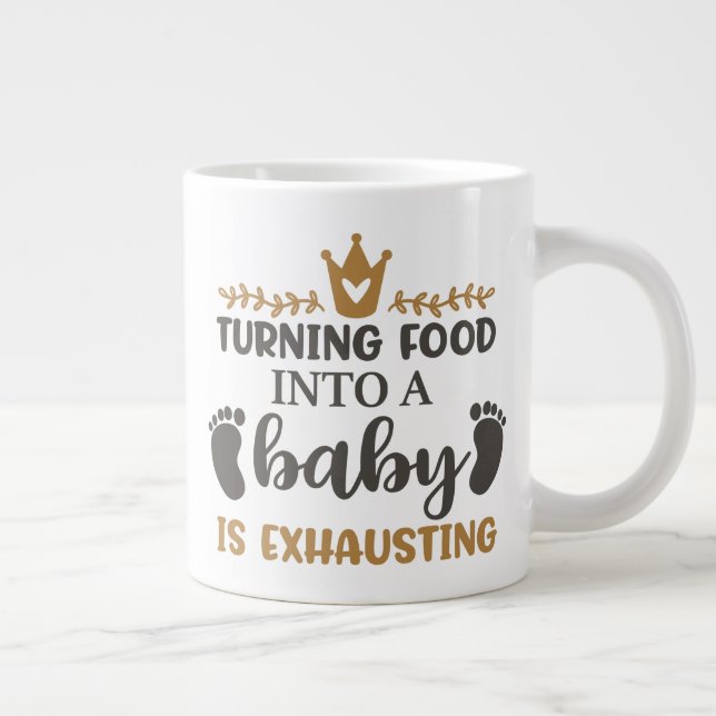 Überraschung / Geschenk - Jumbo-Tasse (Rechts)