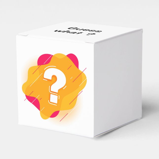 Überraschung Geschenkschachtel (Vorderseite)