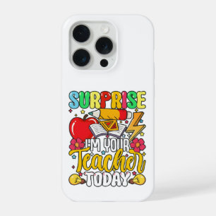 Überraschung, ich bin heute Ihr Lehrer Lustig iPhone 15 Pro Hülle