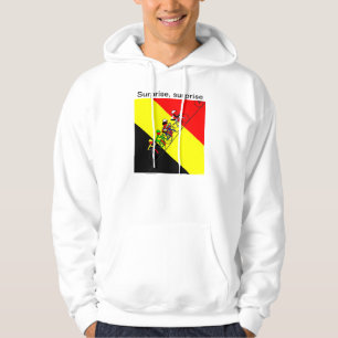 Überraschung, Überraschung Belgien Sieger Hoodie