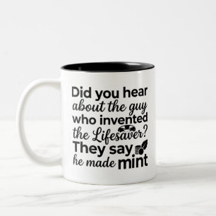 Überraschung-Vater-Witz-Tasse - Farbige Zweifarbig Zweifarbige Tasse