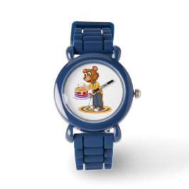 Überraschung zum Geburtstag Bär Armbanduhr
